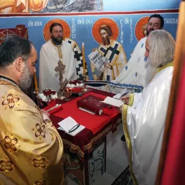 Литургија у сабор у Милочанима