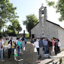 Литургија у сабор у Милочанима