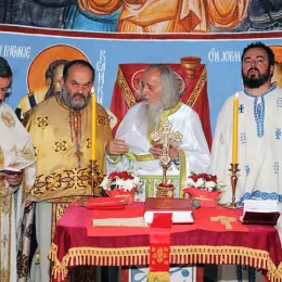 Литургија у сабор у Милочанима