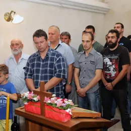 Литургија у сабор у Милочанима