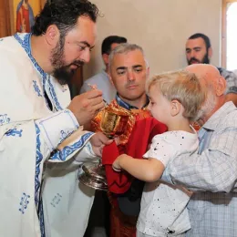 Литургија у сабор у Милочанима