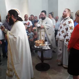 Литургија у Војном селу код Плава