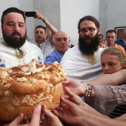 Литургија у Војном селу код Плава