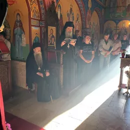 Празнична вечерња служба на Жабљаку