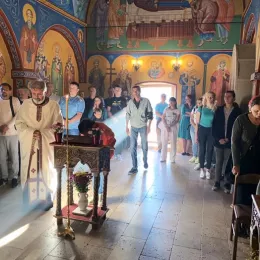 Празнична вечерња служба на Жабљаку