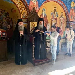 Празнична вечерња служба на Жабљаку