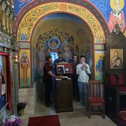 Празнична вечерња служба на Жабљаку