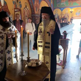 Празнична вечерња служба на Жабљаку