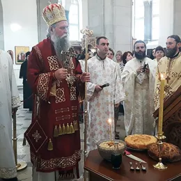 Сабрање у никшићкој Саборној цркви: Црквени хор прославио своју славу