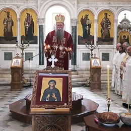 Сабрање у никшићкој Саборној цркви: Црквени хор прославио своју славу