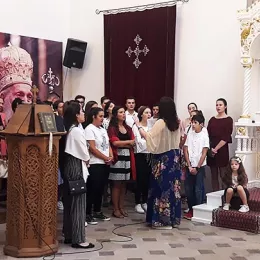 Сабрање у никшићкој Саборној цркви: Црквени хор прославио своју славу