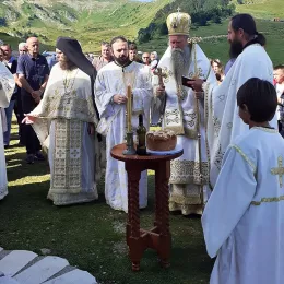 Епископ Јоаникије богослужио на Бјеласици