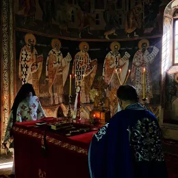 Епископ Јоаникије у Пивском манастиру