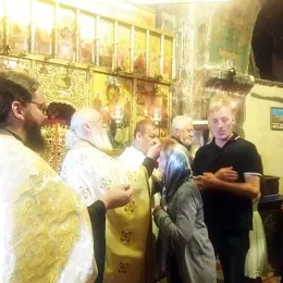 Света Тајна јелеосвећења служена у Никољцу у Бијелом Пољу