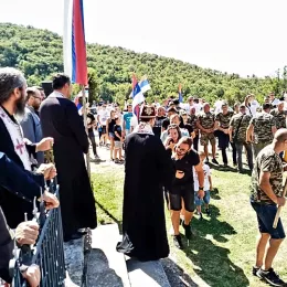 Литија и молебан на Клобуку