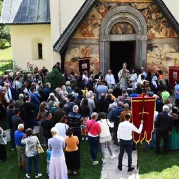 Митрополит Јоаникије у манастиру Морача