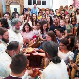 Саборно и молитвено прослављен празник Преподобне мати Ангелина