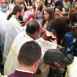 Саборно и молитвено прослављен празник Преподобне мати Ангелина