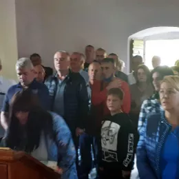 О. Дарко Ђого на прослави Успенија Пресвете Богородице у Пошћењу