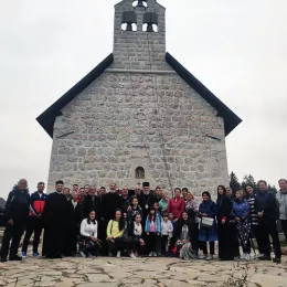 Свечана вечерња служба са петохлебницом у саборном храму Преображења Господњег на Жабљаку