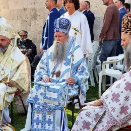 Патријарх Порфирије: Љубав Божја и љубав Пресвете Богородице је гарант смисла нашег постојања и у овоме и у будућем веку