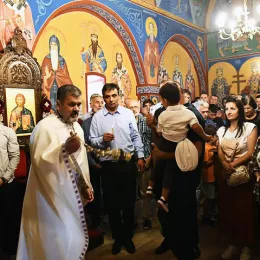 Митрополит Јоаникије на Преображење на Жабљаку служио Литургију