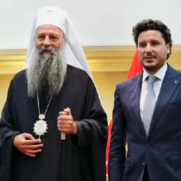 Патријарх Порфирије након потписивања Темељног уговора: Слава Богу!