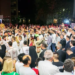 Преображењска литија улицама Требиња