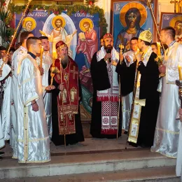 Преображењска литија улицама Требиња