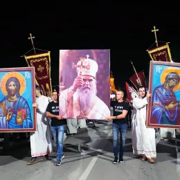 Преображењска литија улицама Требиња