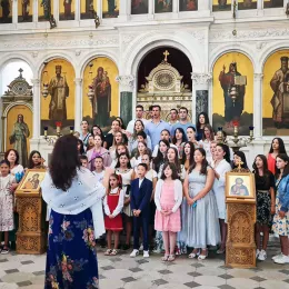 Црквени хор Преподобне мајке Ангелине прославио своју славу