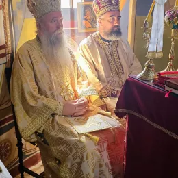 Архијерејска Литургија и освећење храма Светог Георгија на Трси