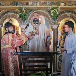 Архијерејска Литургија и освећење храма Светог Георгија на Трси