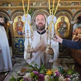 Архијерејска Литургија и освећење храма Светог Георгија на Трси
