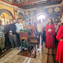 Архијерејска Литургија и освећење храма Светог Георгија на Трси