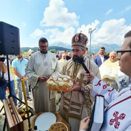 Епископ рашко-призренски Теодосије на Преображењском сабору на Жабљаку