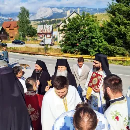 Епископ рашко-призренски Теодосије на Преображењском сабору на Жабљаку