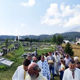 Епископ рашко-призренски Теодосије на Преображењском сабору на Жабљаку