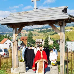 Епископ рашко-призренски Теодосије на Преображењском сабору на Жабљаку