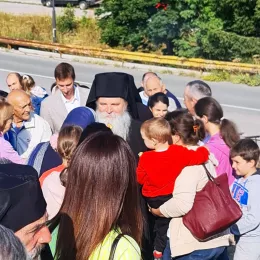 Епископ рашко-призренски Теодосије на Преображењском сабору на Жабљаку