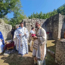 Прослављена храмовна слава древене цркве Шћепанице