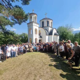 Епископ Методије богослужио у Војном Селу код Плава