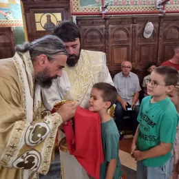 Епископи Методије и Кирило богослужили у храму Преображења Господњег у Загребу