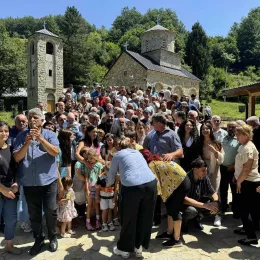 Ивањдан молитвено прослављен у Црнчи, богослужио Епископ Методије