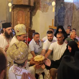 Прослава Свештеномученика милешевских у Милешеви