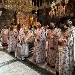 Празник Пресвете Богородице Тројеручице у Хиландару