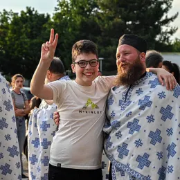 Икона Пресвете Богородице Тројеручице свечано дочекана у Саборном храму у Никшићу