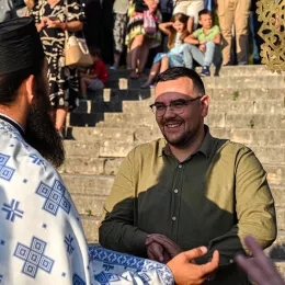 Икона Пресвете Богородице Тројеручице свечано дочекана у Саборном храму у Никшићу