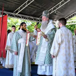 Свечана прослава Видовдана у манастиру Грачаница