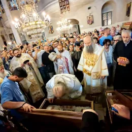 Свечани чин канонизације Преподобномученице Стефаниде